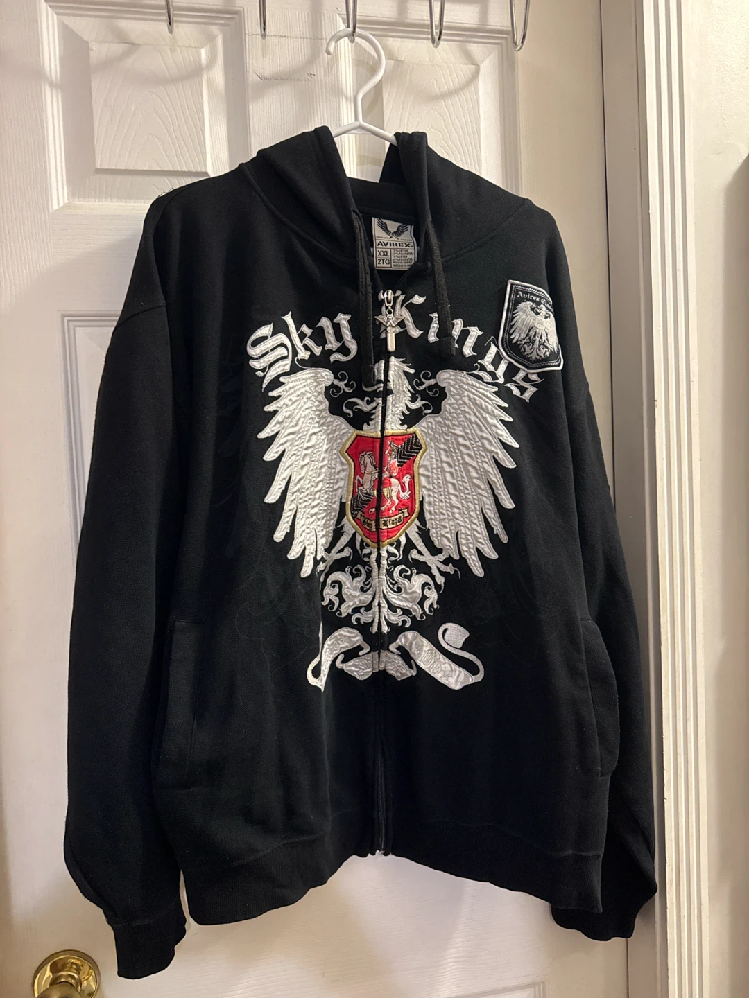 Avirex Sky Kings Zip-Up Hoodie XXL