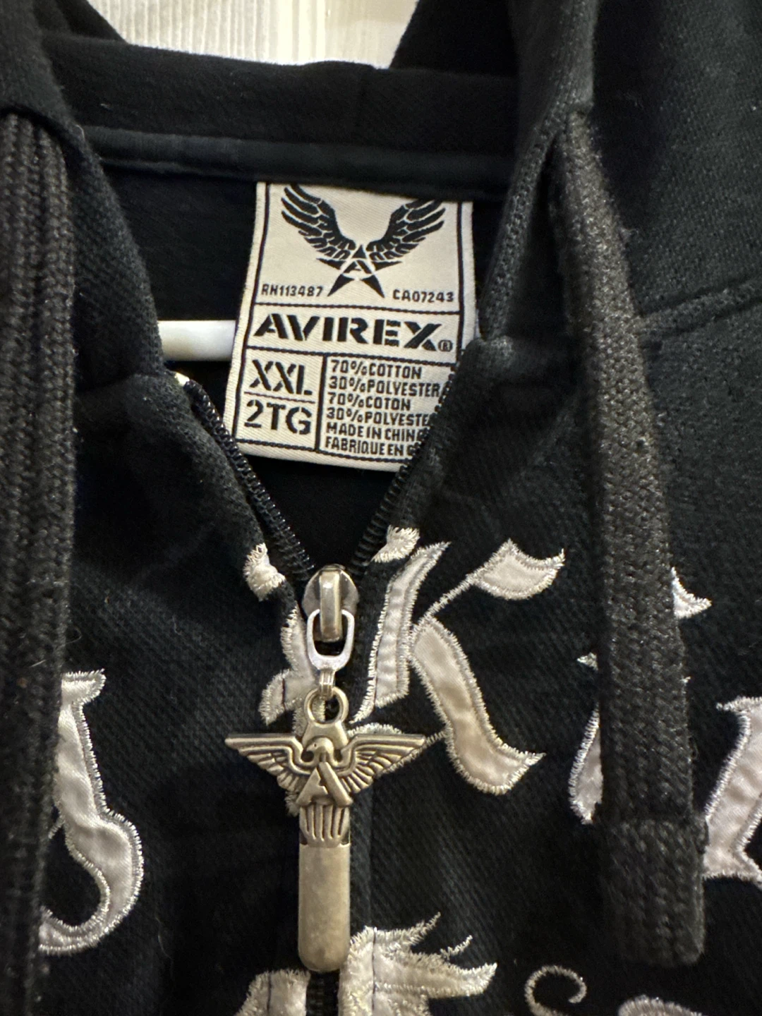 Avirex Sky Kings Zip-Up Hoodie XXL - photo 3