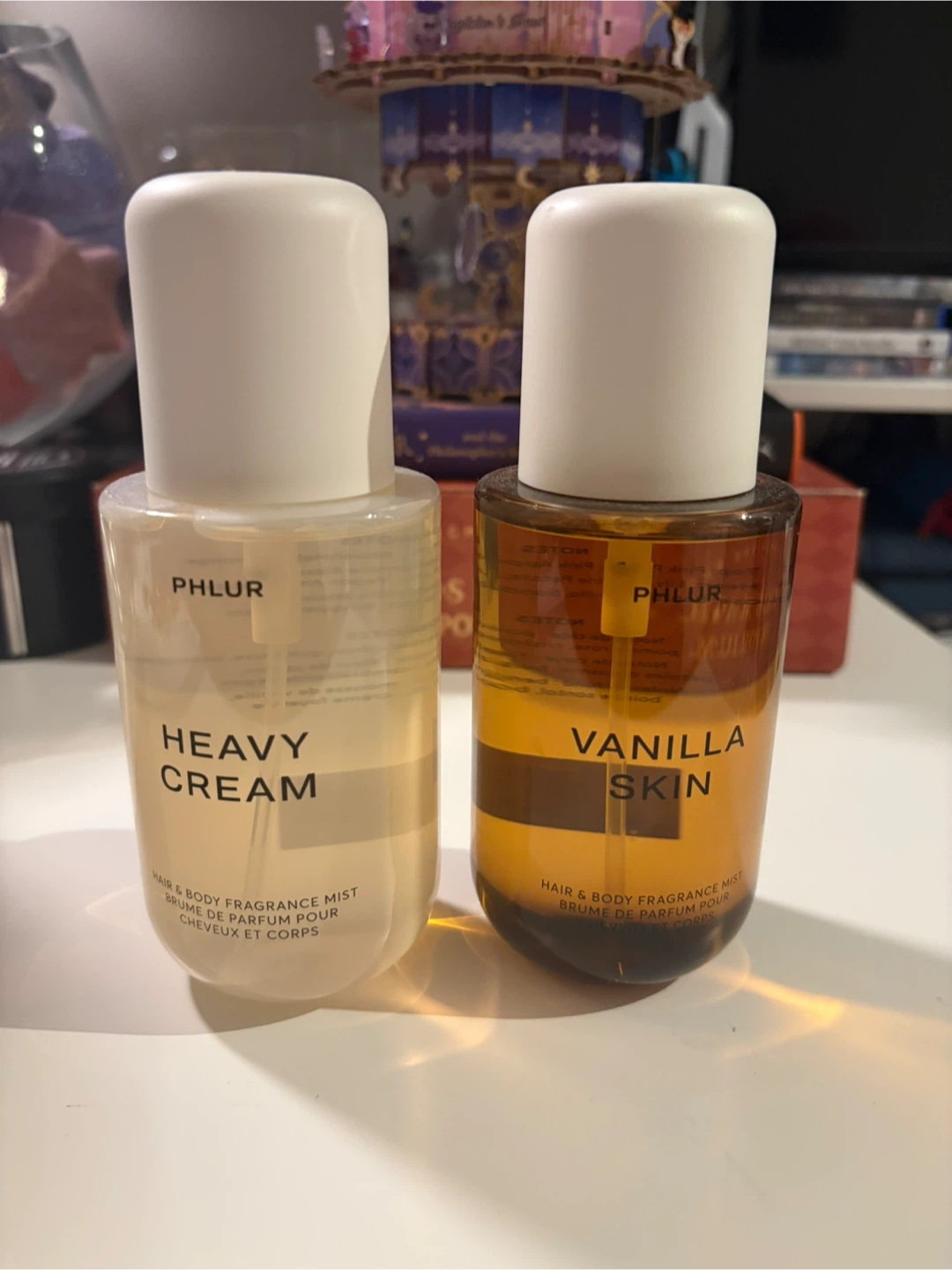 Phlur Hair & Body Fragrance Mists - Heavy Cream & Vanilla Skin