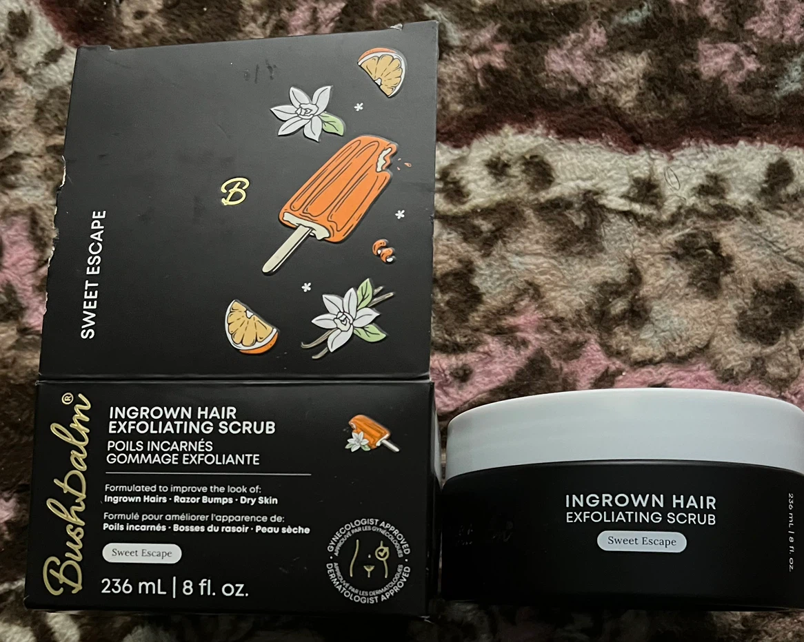 Bushbalm Sweet Escape Ingrown Hair Exfoliating Scrub