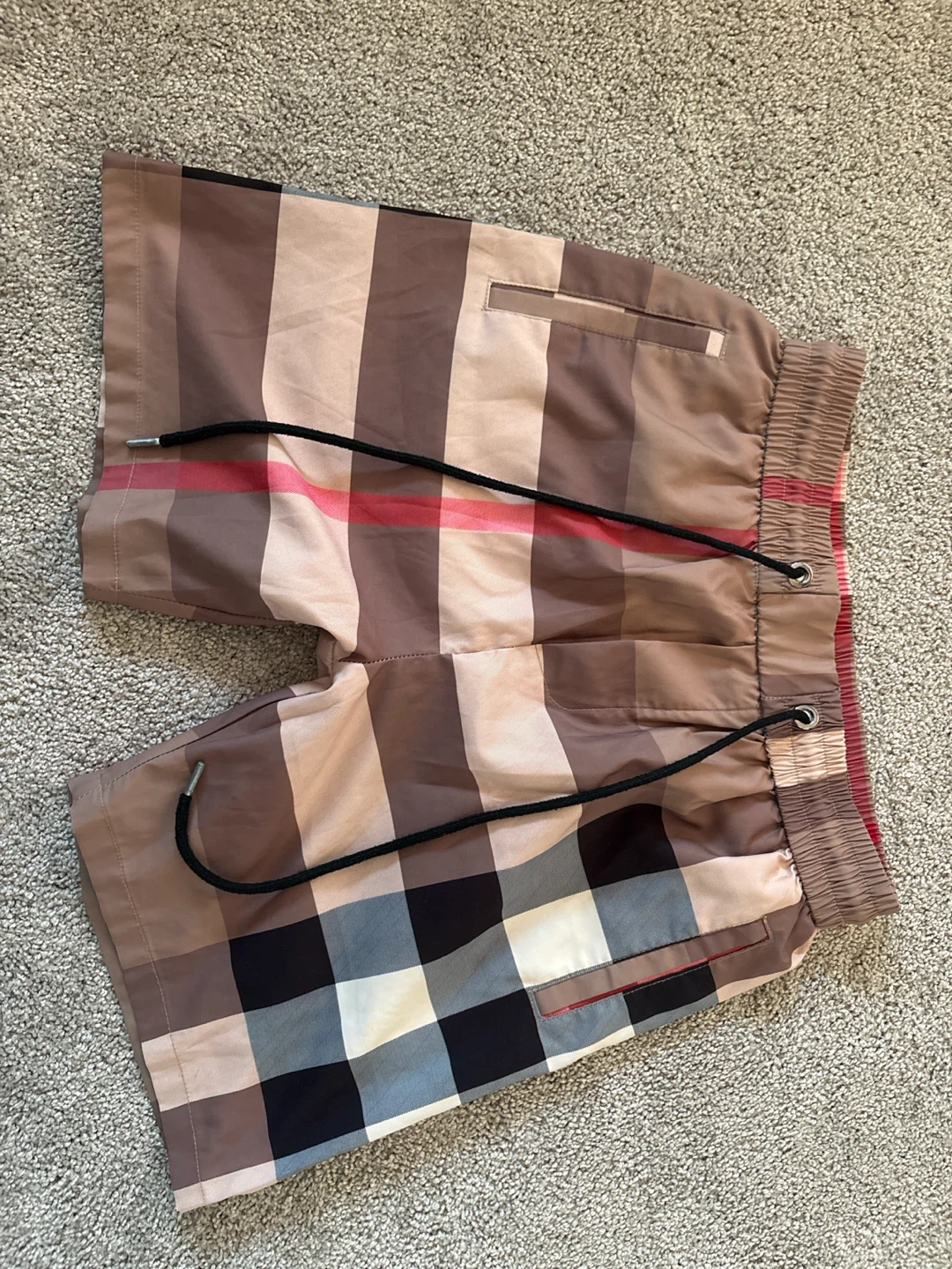 Burberry Check Swim Shorts