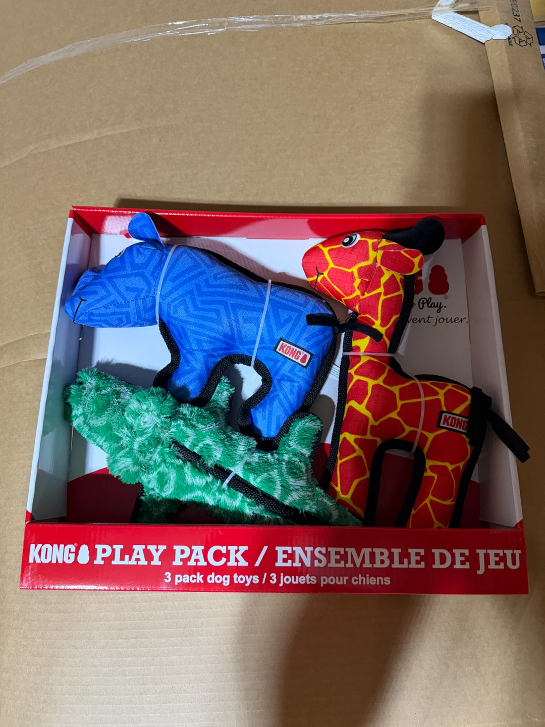 KONG Play Pack 3-Pack Dog Toys