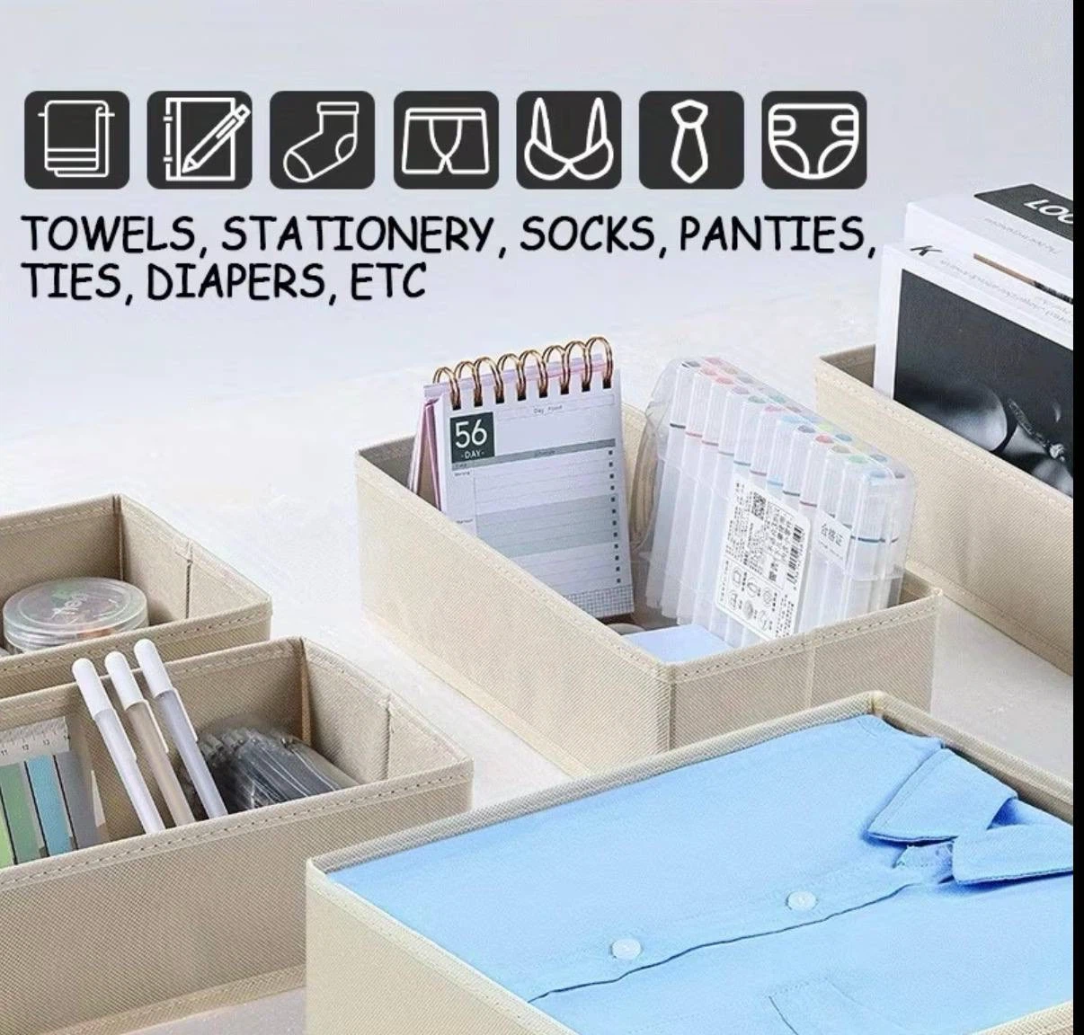 Cotton Rope Storage Baskets — Set of 3 - photo 4