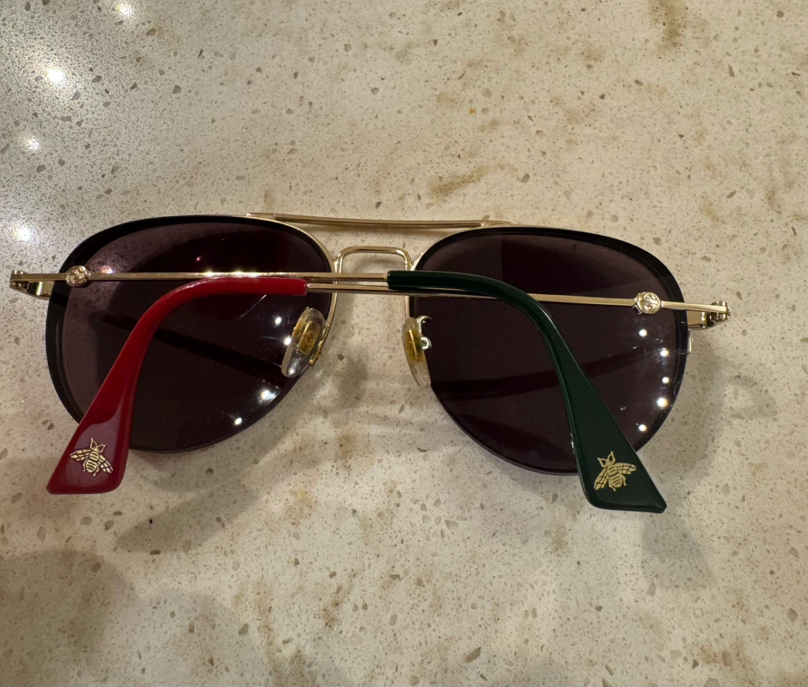 Gucci Bee Aviator Sunglasses