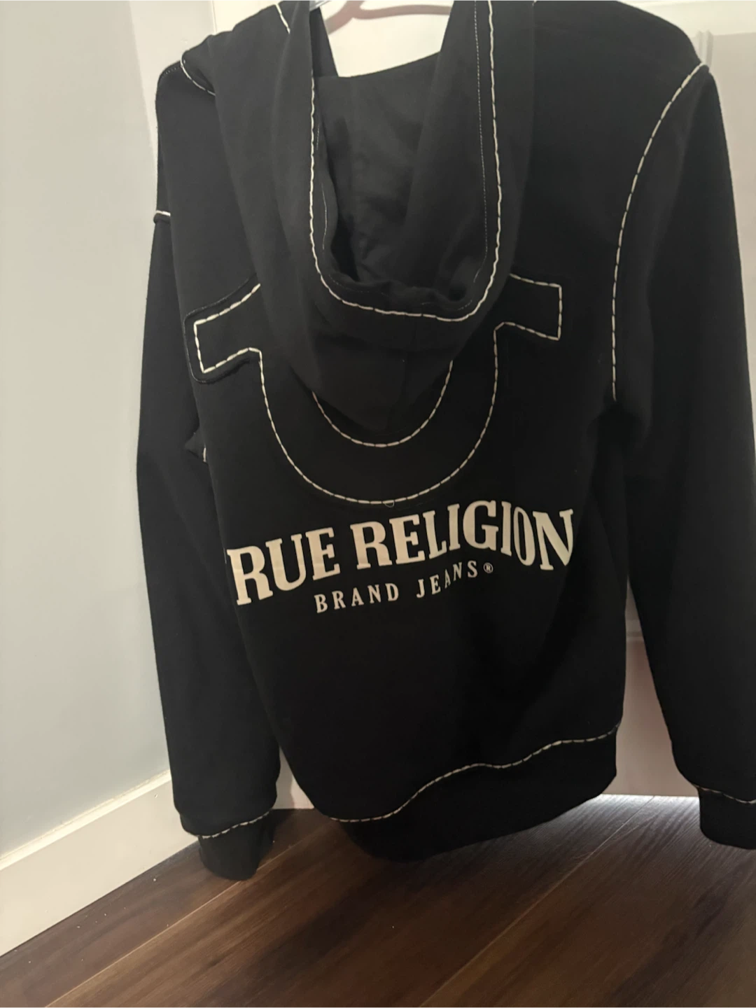 True Religion Zip-Up Hoodie Black - photo 2