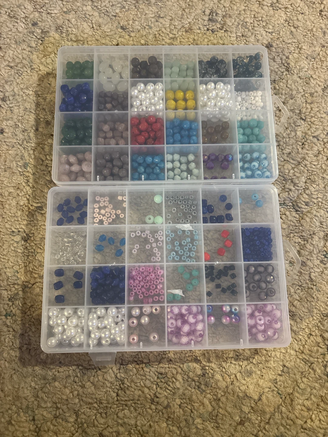 Assorted Craft Bead Organizer Set