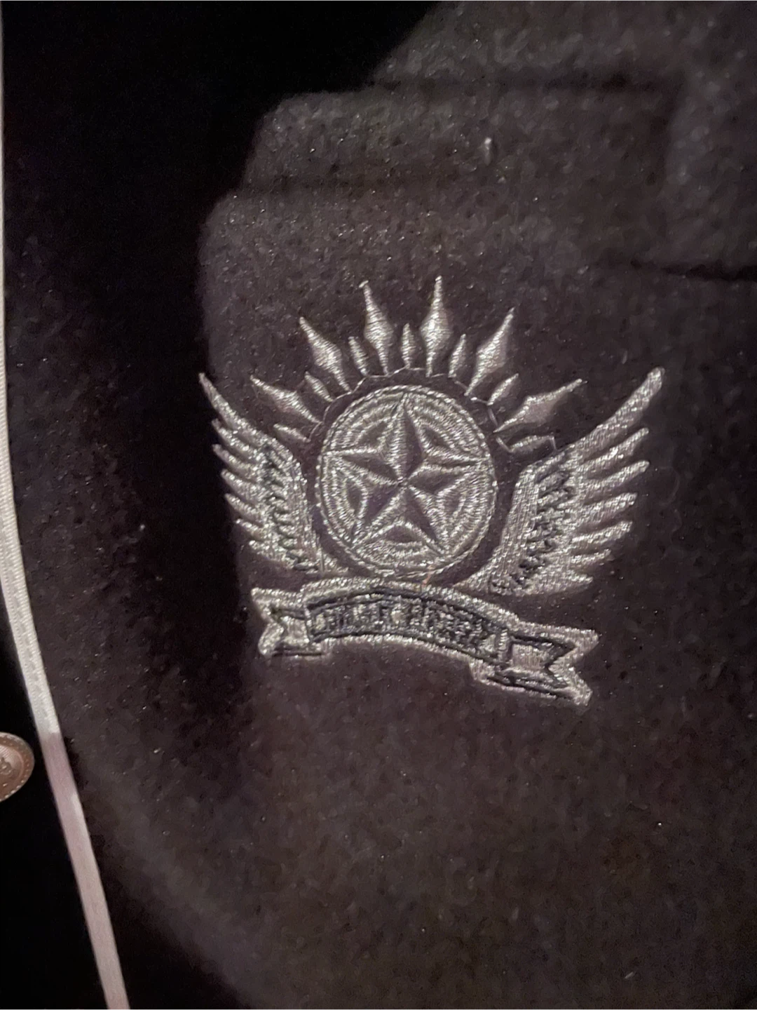 Black Sailor-Style Jacket - photo 4