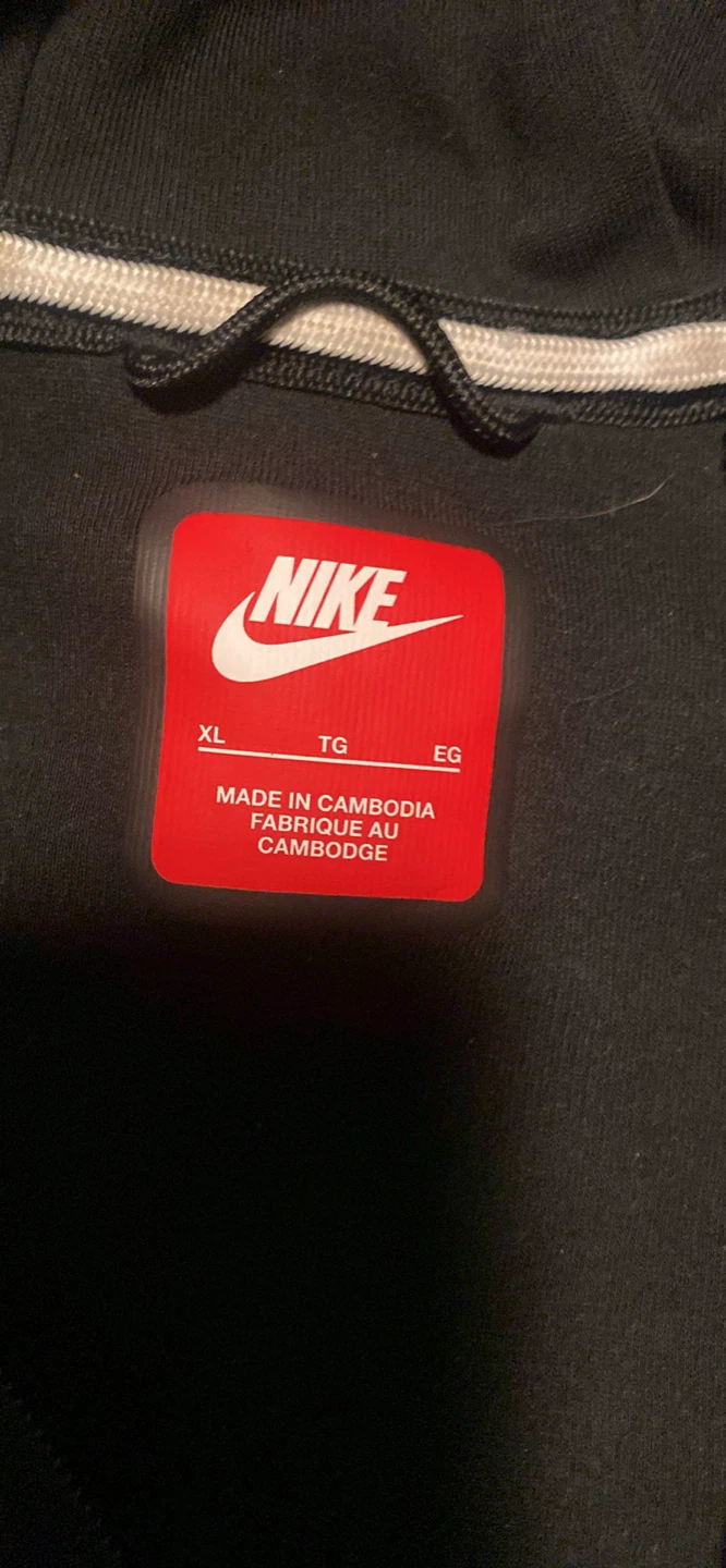 Nike Tech Fleece Full-Zip Hoodie Black XL - photo 3