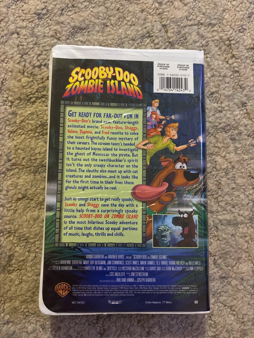 Scooby-Doo on Zombie Island VHS - photo 4