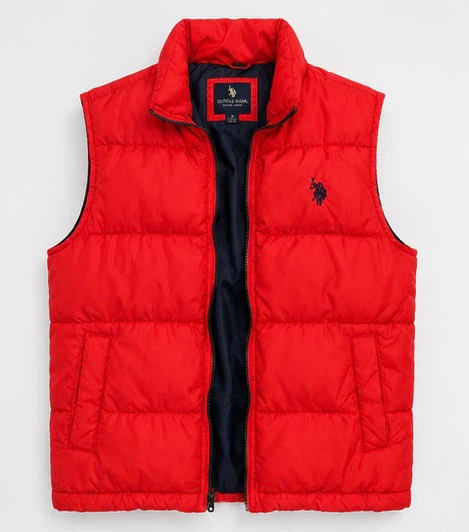 Polo Red Puffer Vest