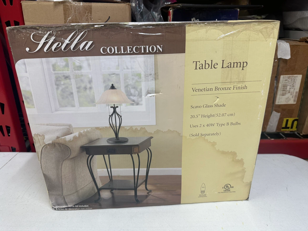 Stella Collection Table Lamp