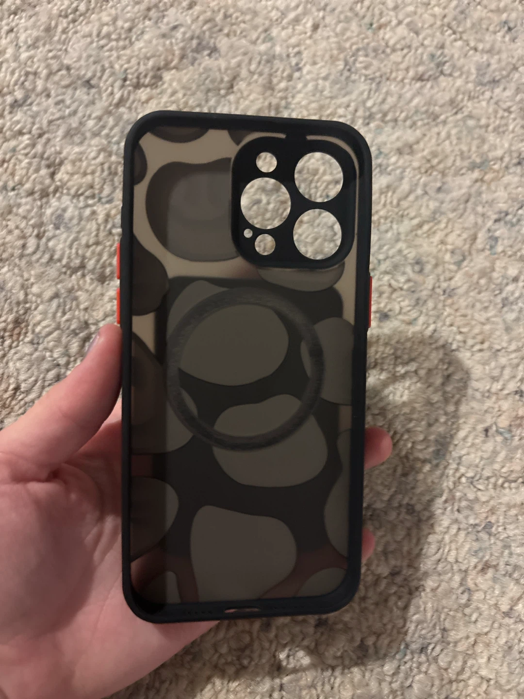 iPhone 15  Pro  max Smiley Face Case with MagSafe Wallet - photo 3