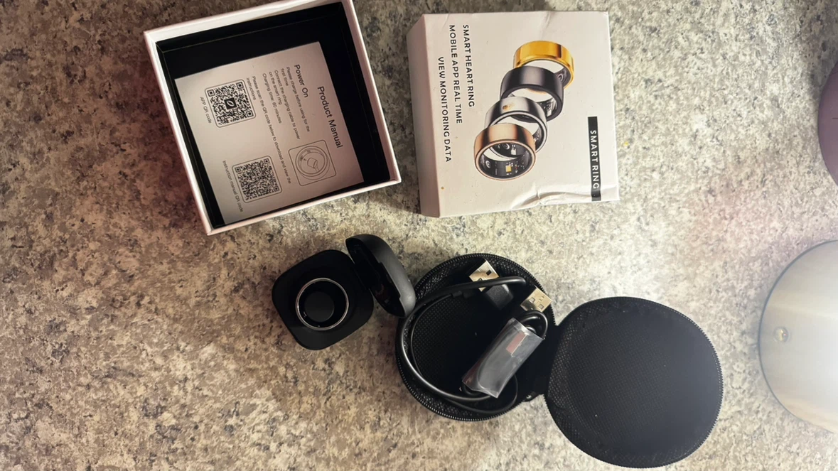 Smart Heart Rate Monitoring Ring