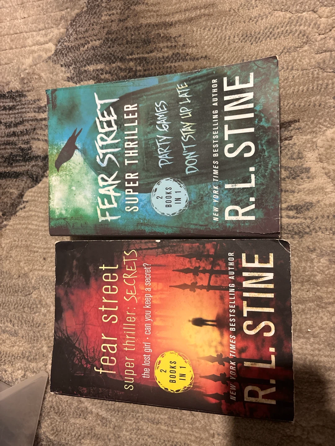Two Fear Street Super Thriller 2-in-1 Books