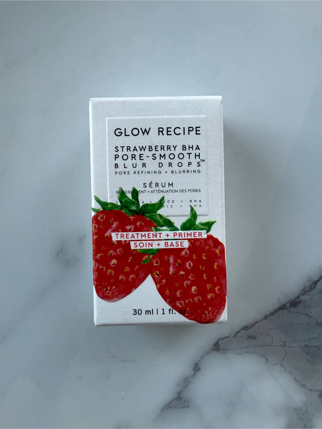 Glow Recipe Strawberry BHA Pore-Smooth Blur Drops