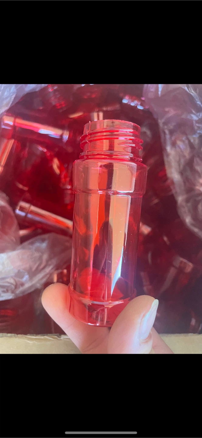 Red Plastic Bottles with Flip Caps - photo 3