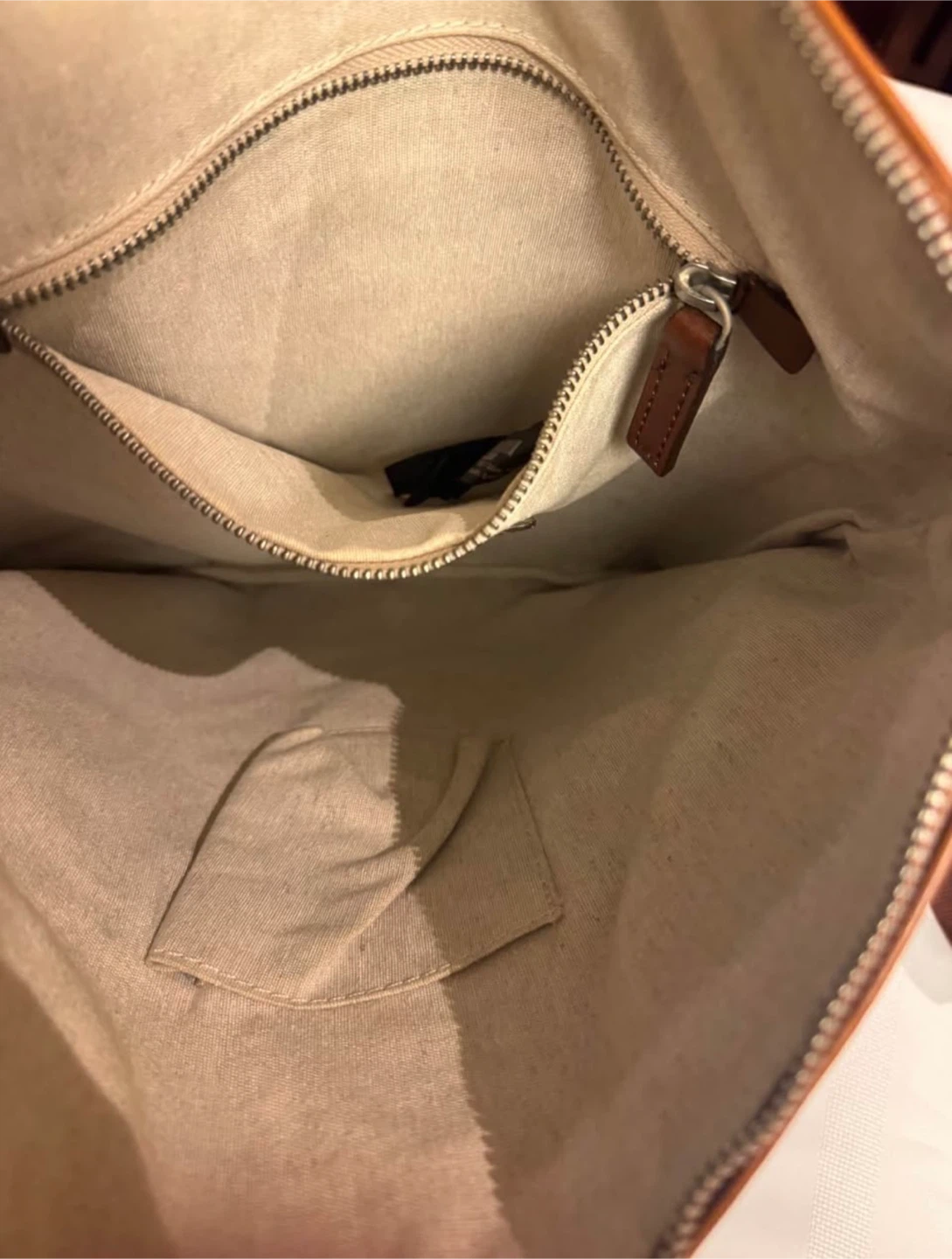 Massimo Dutti Brown Leather Crossbody Bag - photo 4