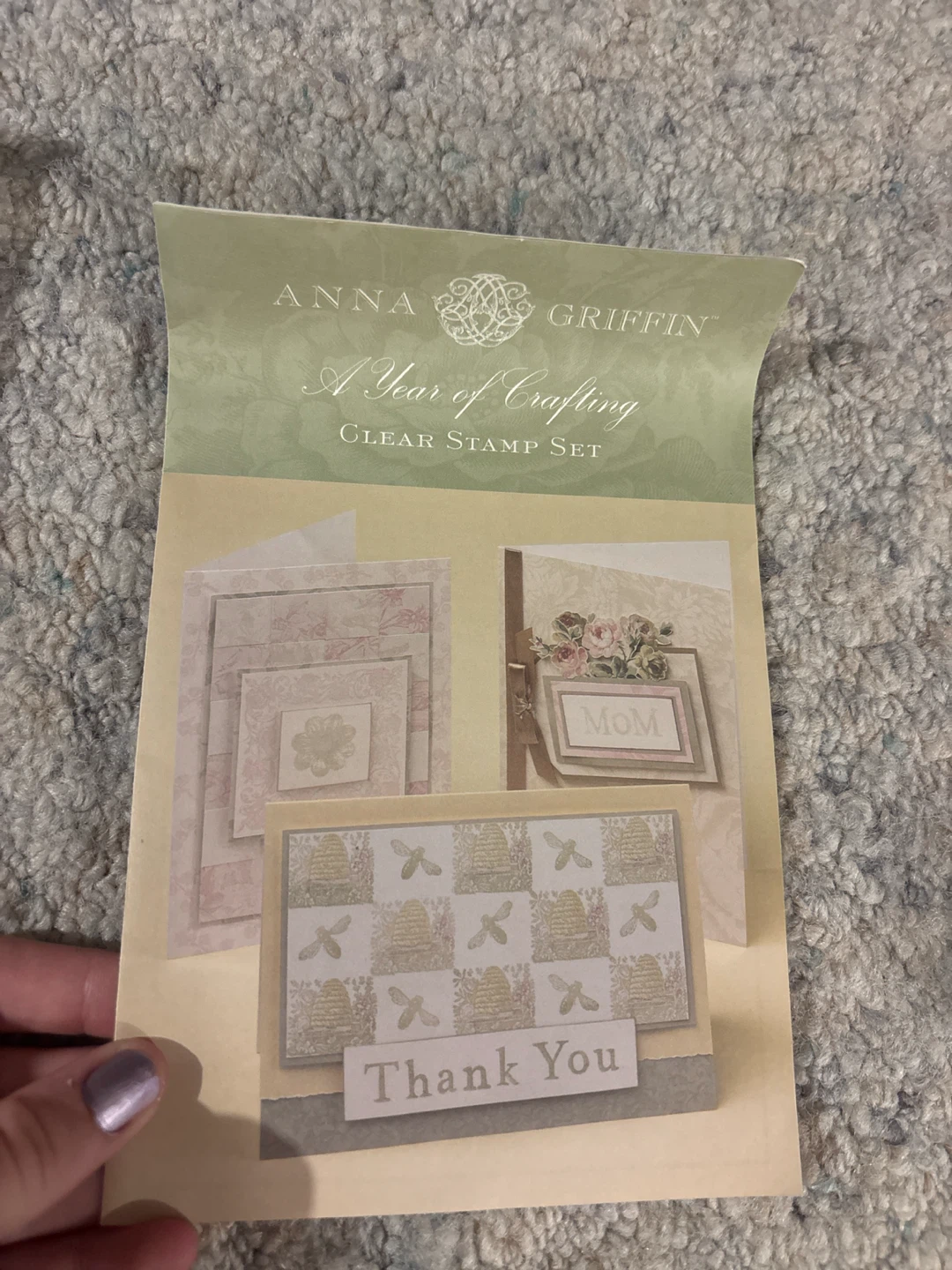 Anna Griffin Ribbon Assortment and Stamp Set - photo 4