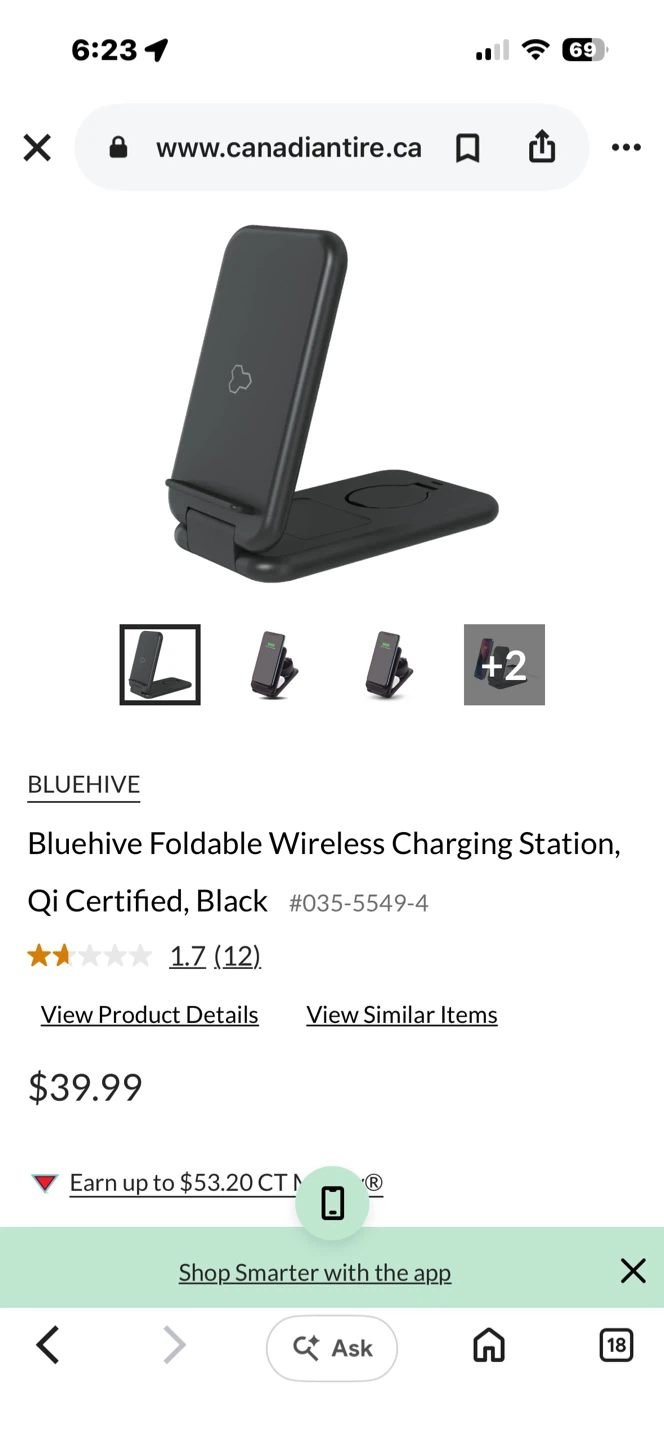 Bluehive Foldable Wireless Charging Station - photo 5