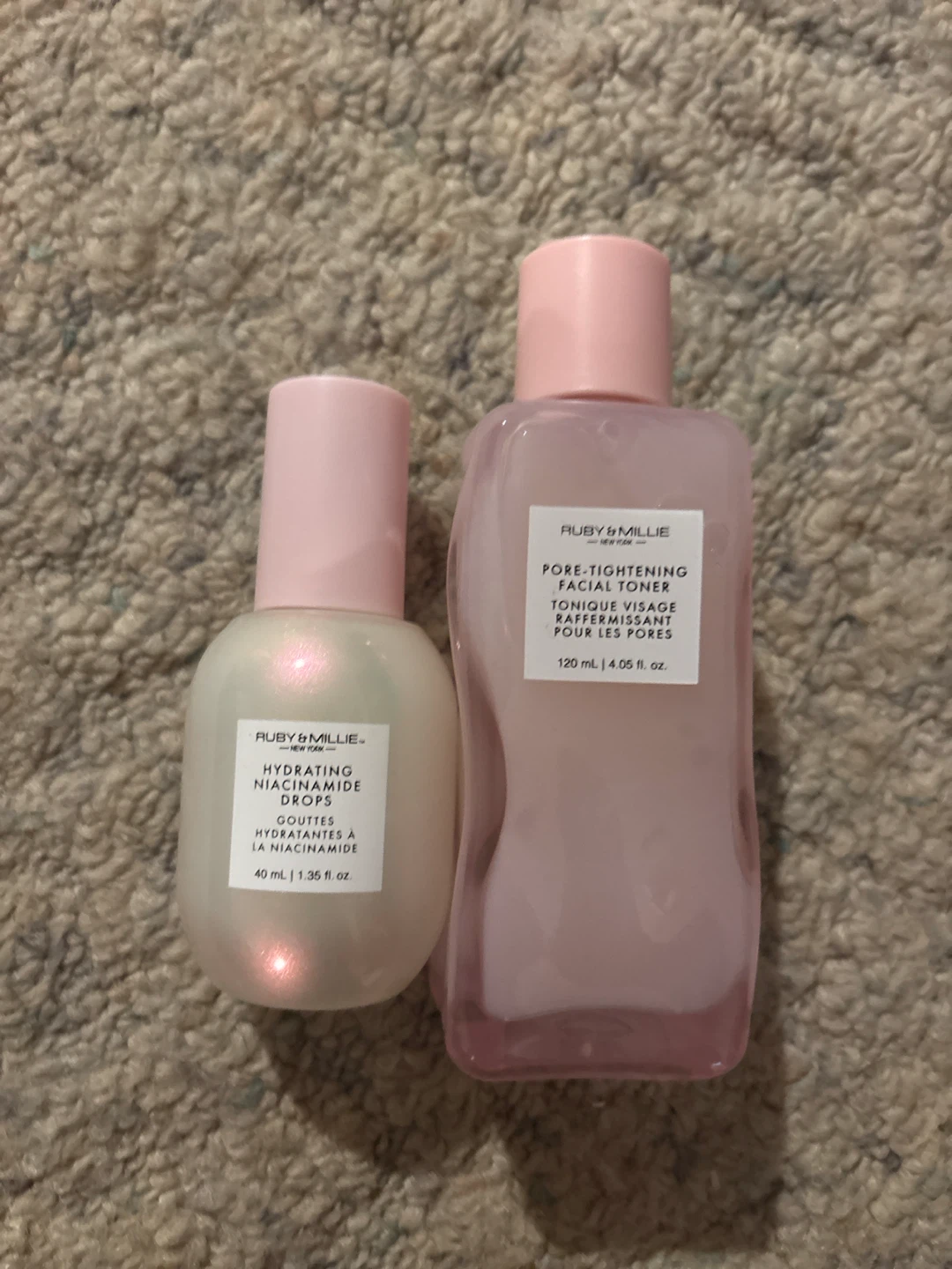 Ruby & Millie Niacinamide Drops and Facial Toner
