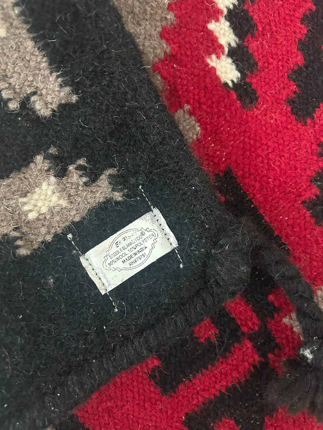 Vintage Wool Blend Rug - photo 2