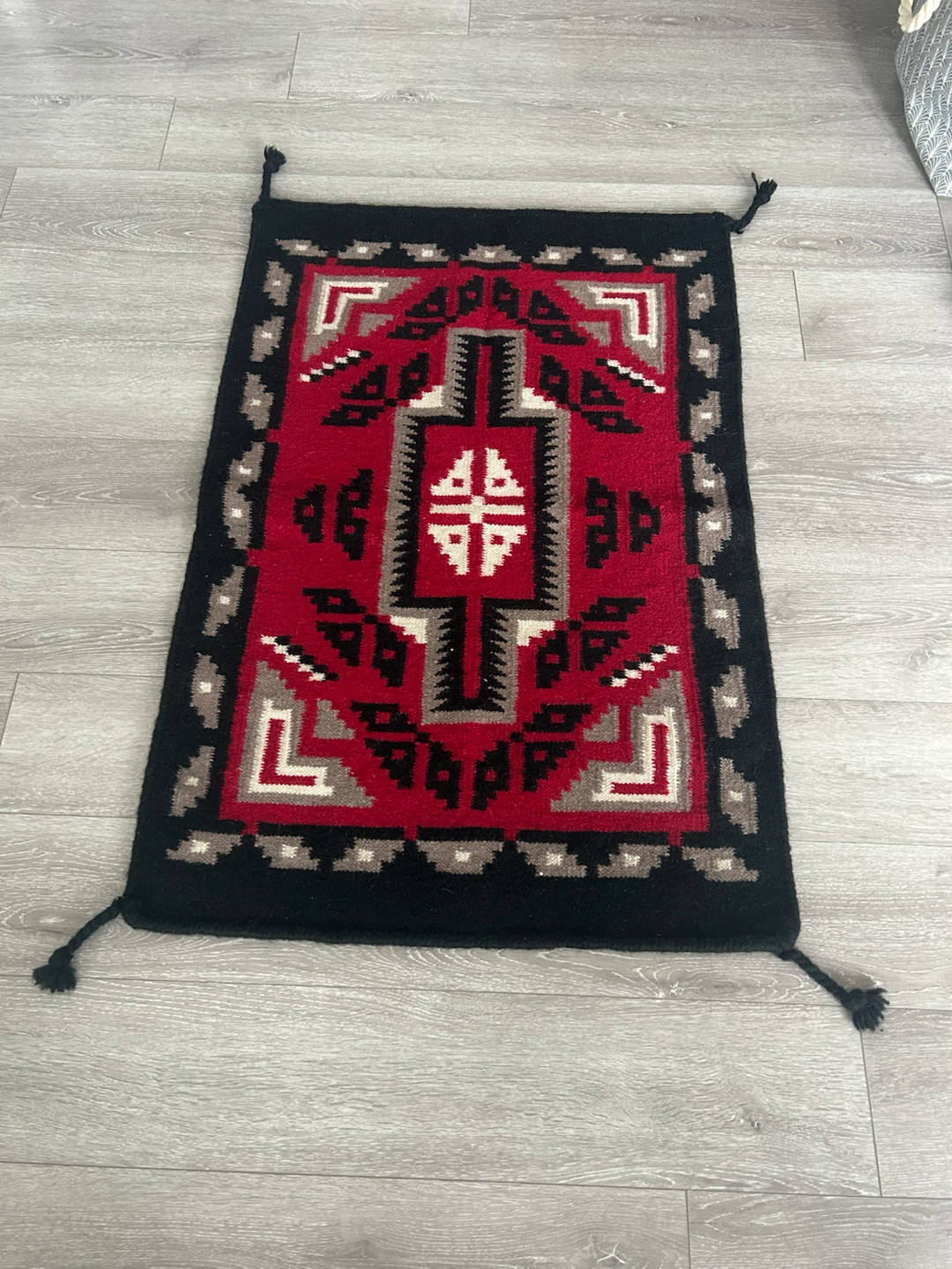 Vintage Wool Blend Rug - photo 3