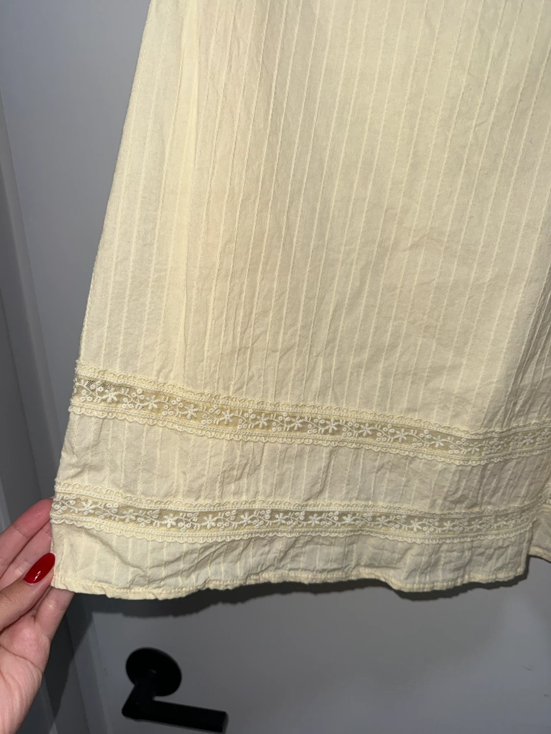 Princess Polly Yellow Lace Trim Dress - photo 5