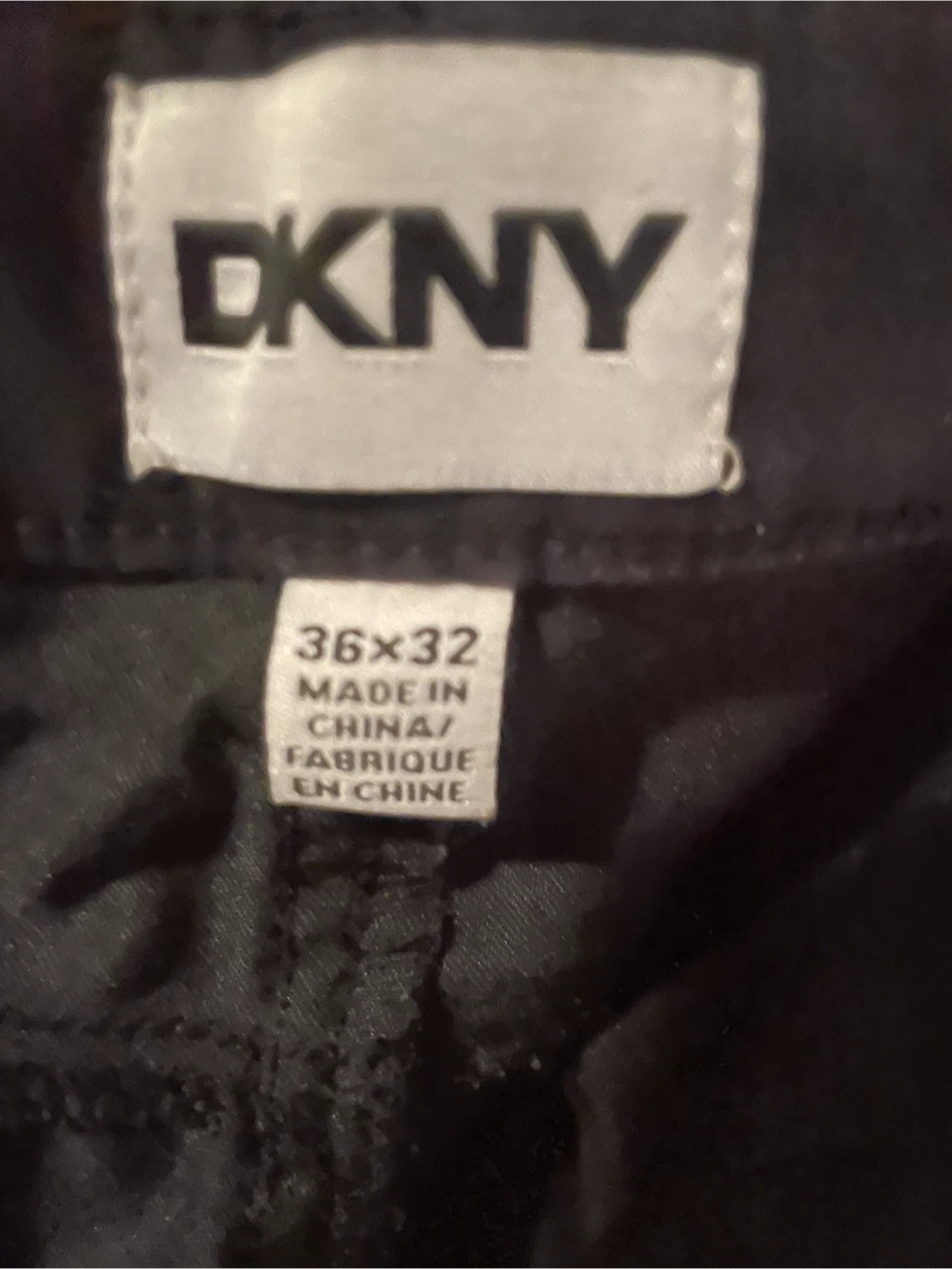 DKNY Men's Black Pants 36x32 - photo 3