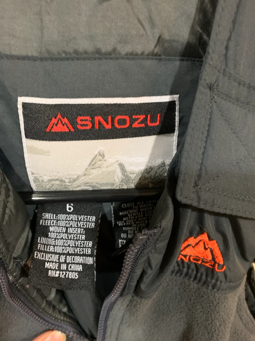Snozu Kids Winter Snow Suit, Size 6 - photo 5