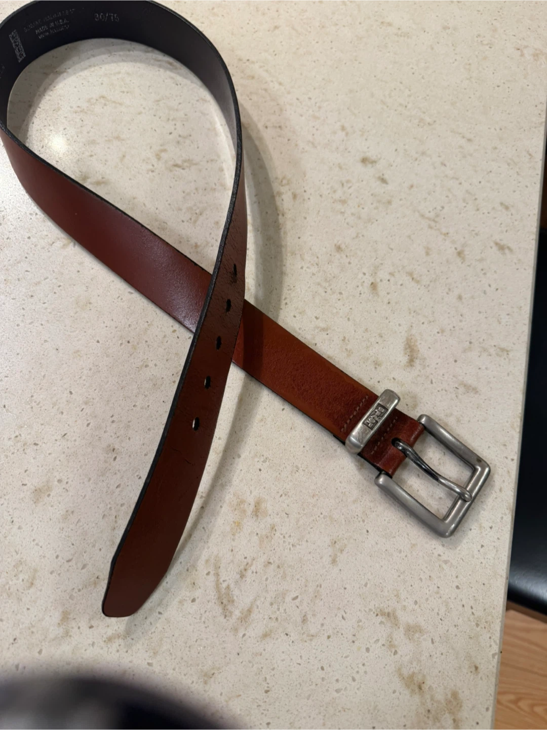Levi's Genuine Italian Leather Belt 30/75