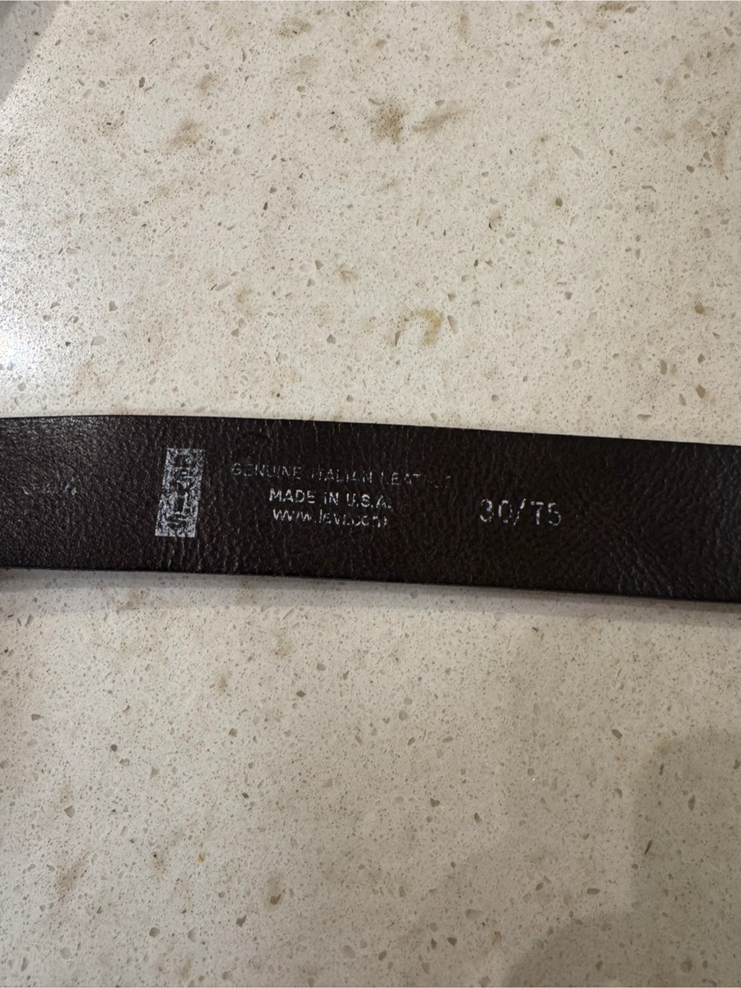 Levi's Genuine Italian Leather Belt 30/75 - photo 4