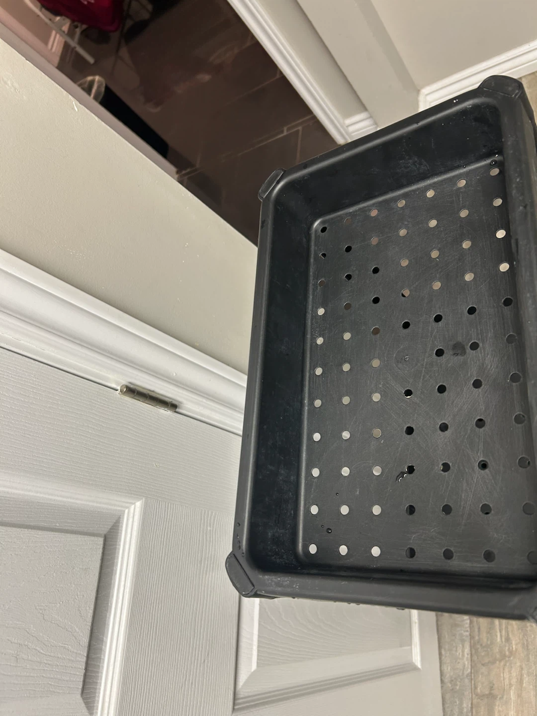 Black 4-Tier Plastic Storage Rack - photo 3