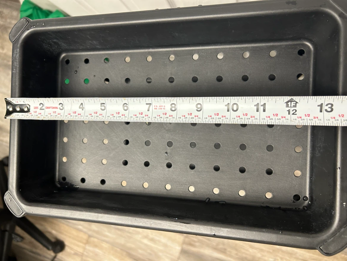 Black 4-Tier Plastic Storage Rack - photo 5