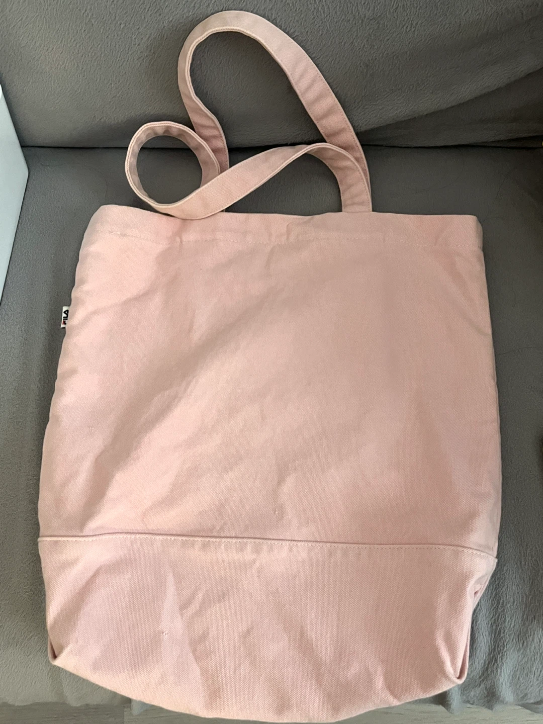 Fila Pink Canvas Tote Bag - photo 2