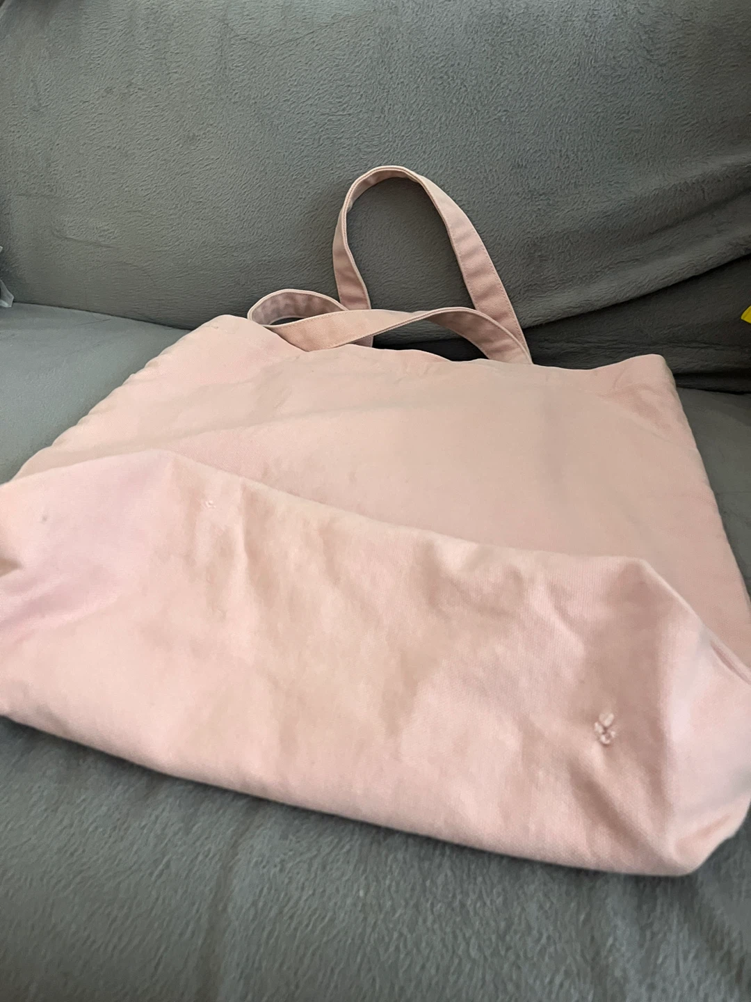 Fila Pink Canvas Tote Bag - photo 3