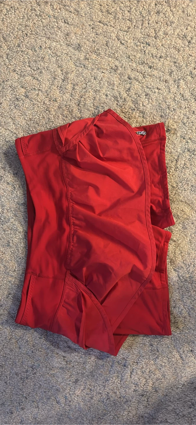 Lululemon Red Athletic Skort