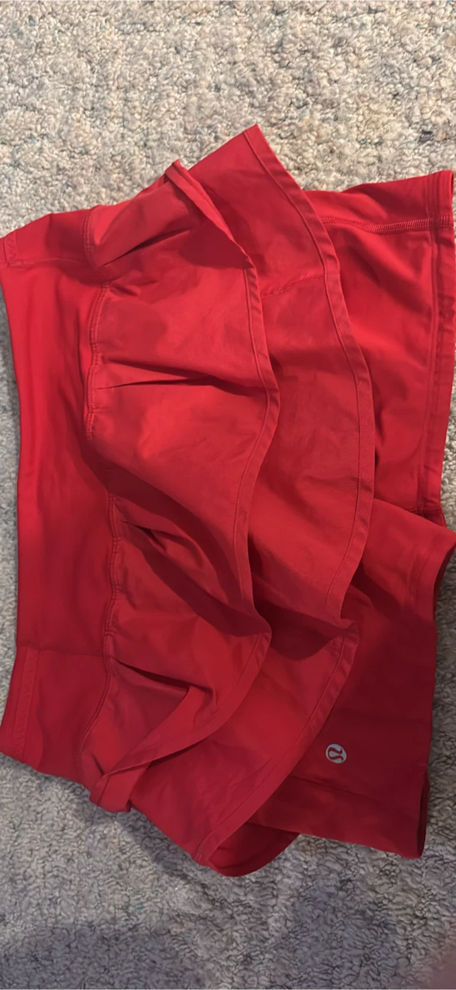 Lululemon Red Athletic Skort - photo 3