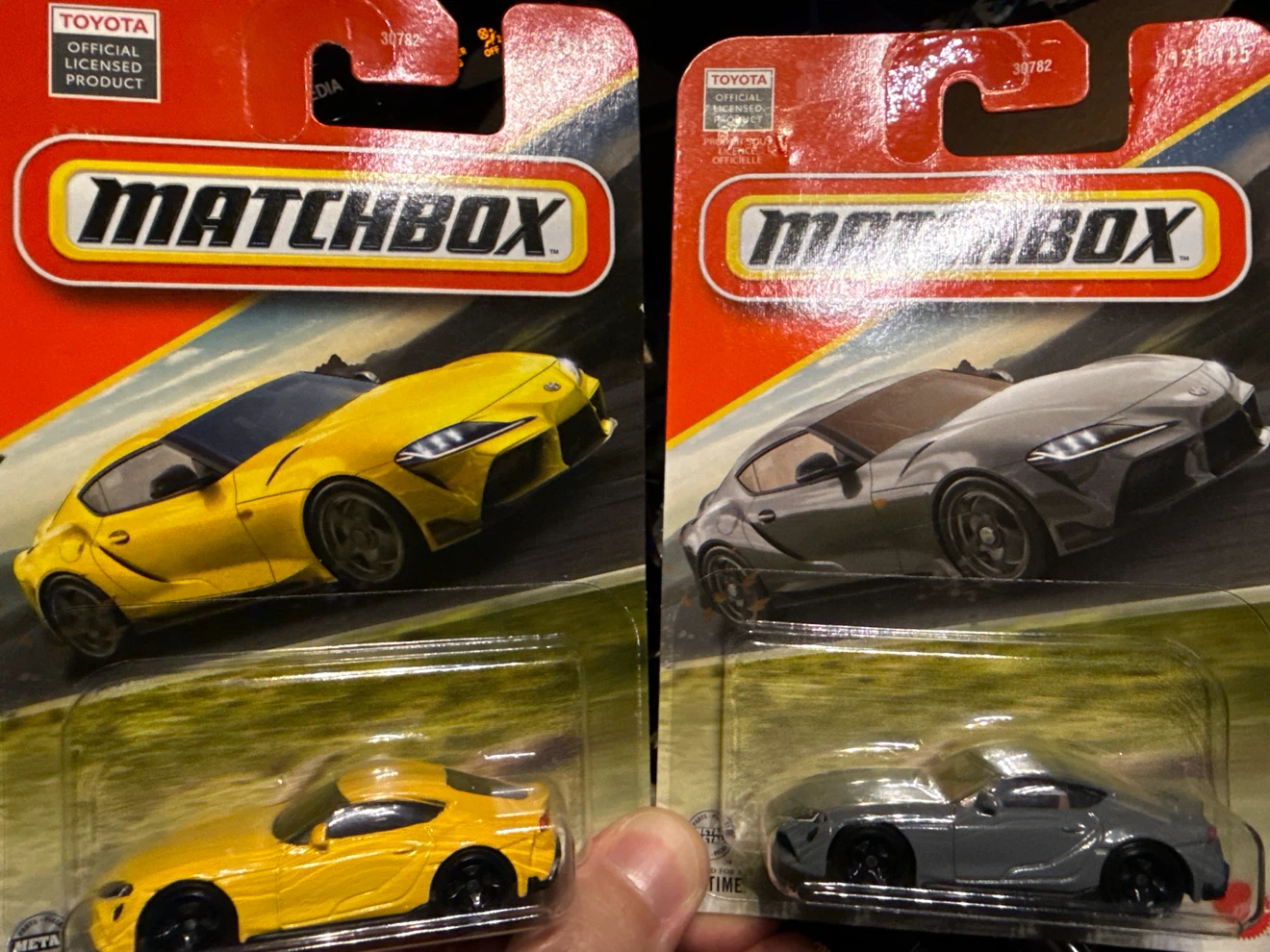 2 Matchbox Toyota GR Supra die-cast cars - photo 2