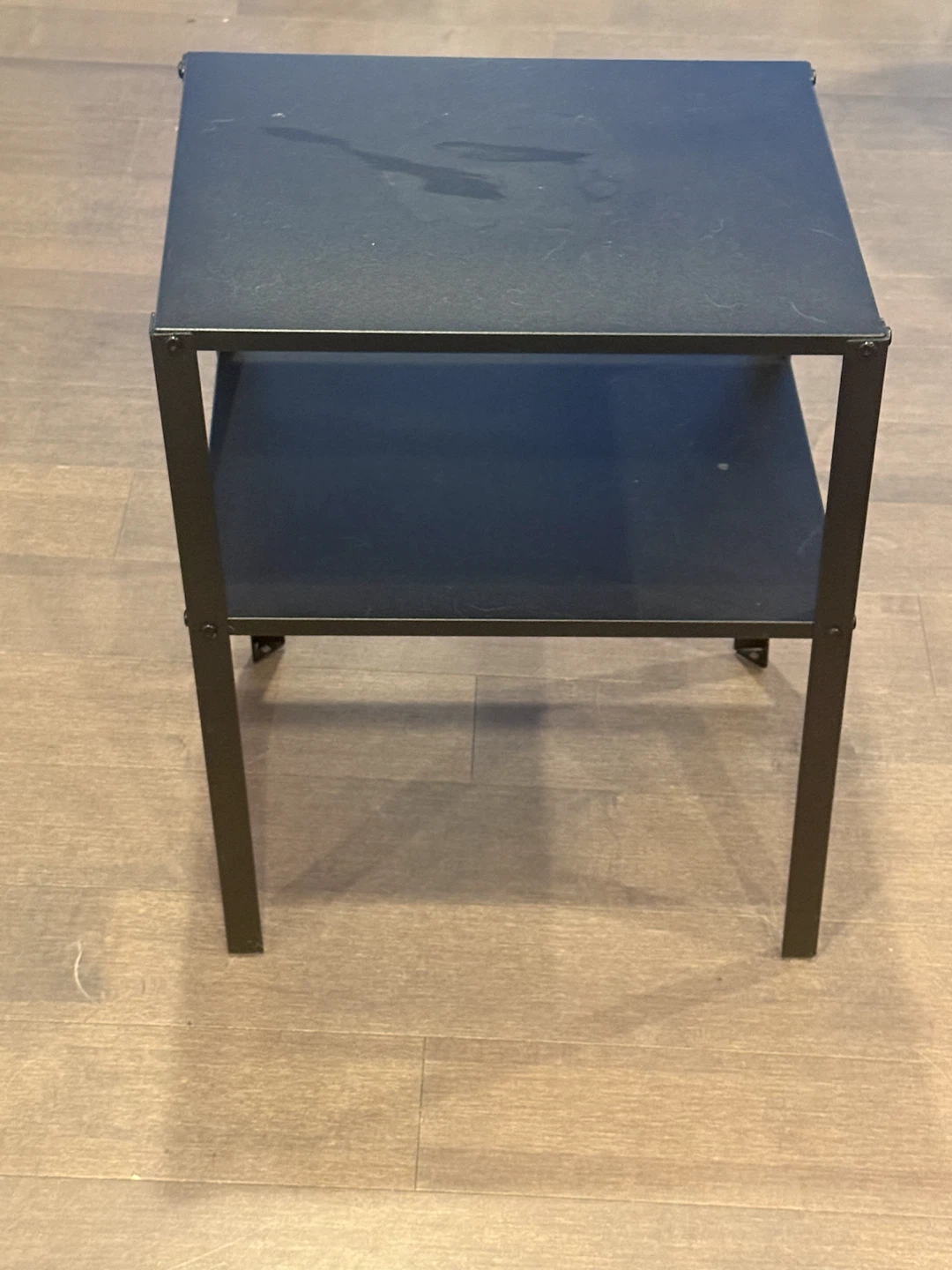 Black Metal Side Table