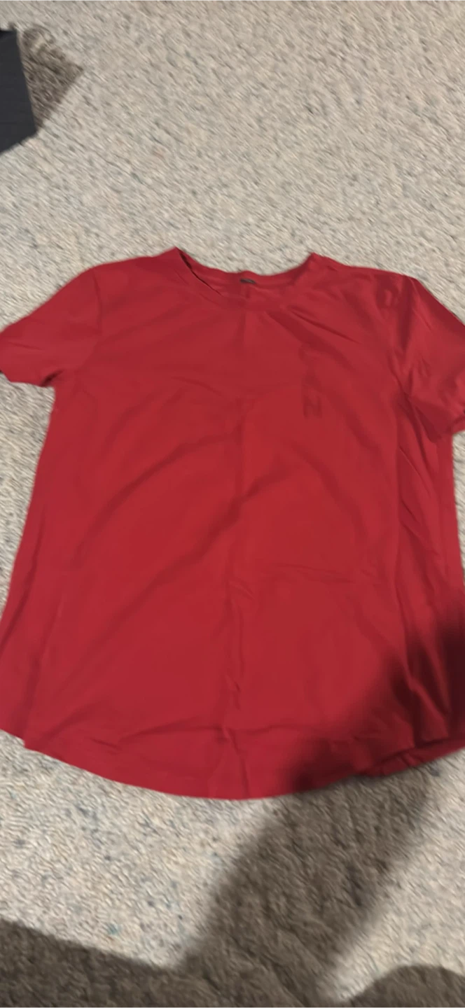 Lululemon Red Short Sleeve T-Shirt