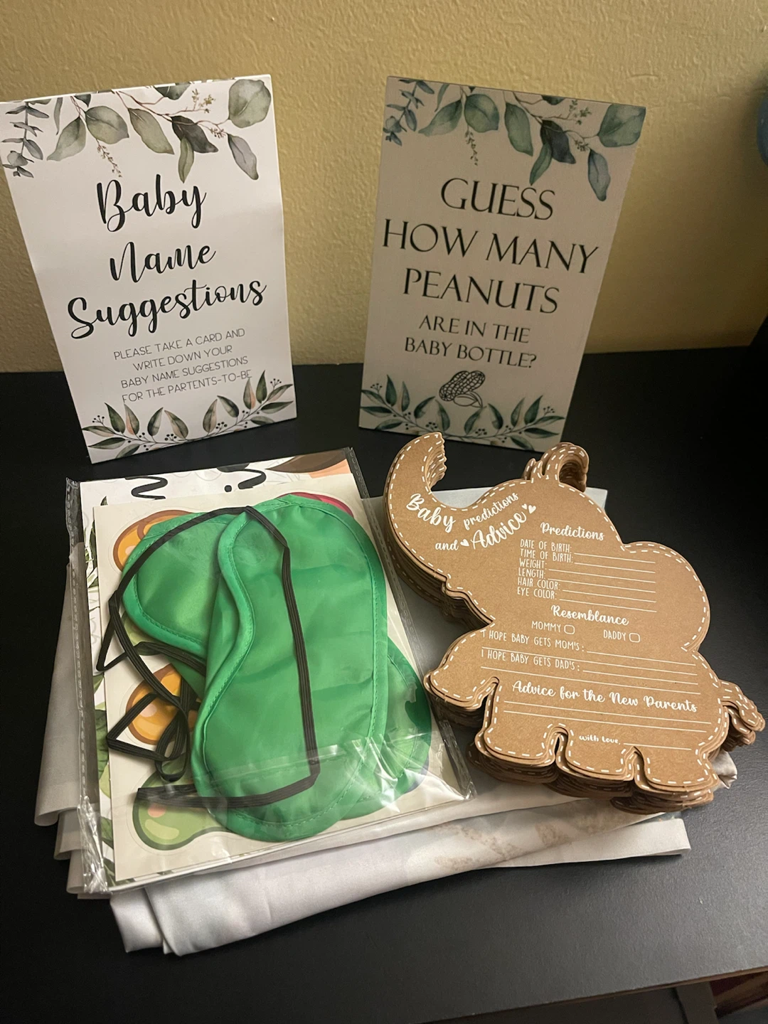 Baby Shower Decor and Games Set