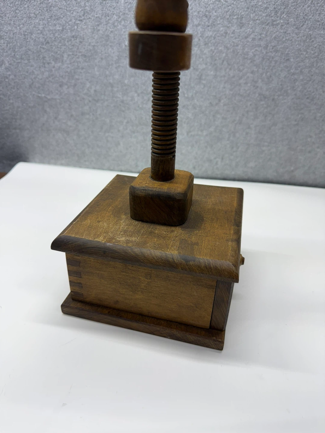 Wooden Adjustable Double Candle Holder Stand Drawer Shaker - photo 4