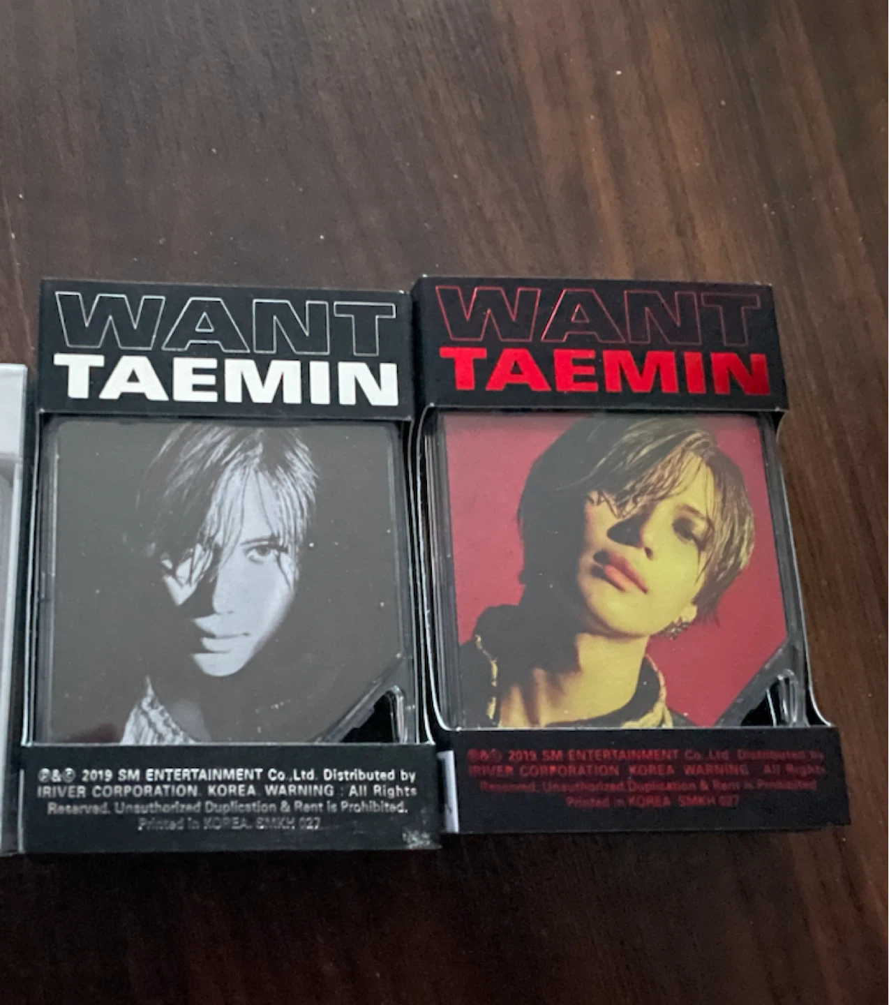TAEMIN SHINee Kihno Albums (WANT) with photocards