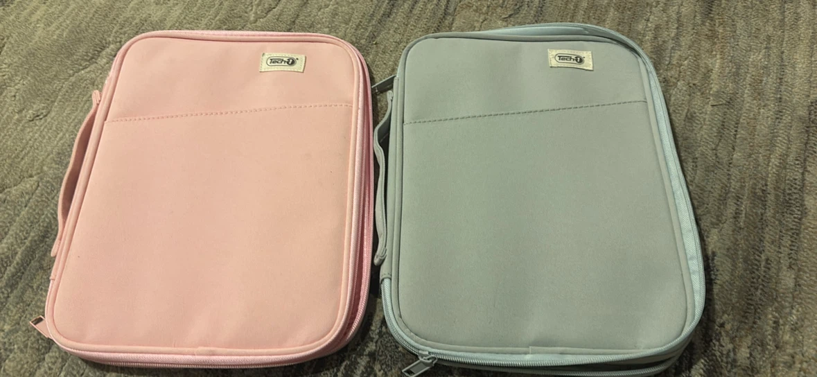 Two Tech1 Organiser Pouches