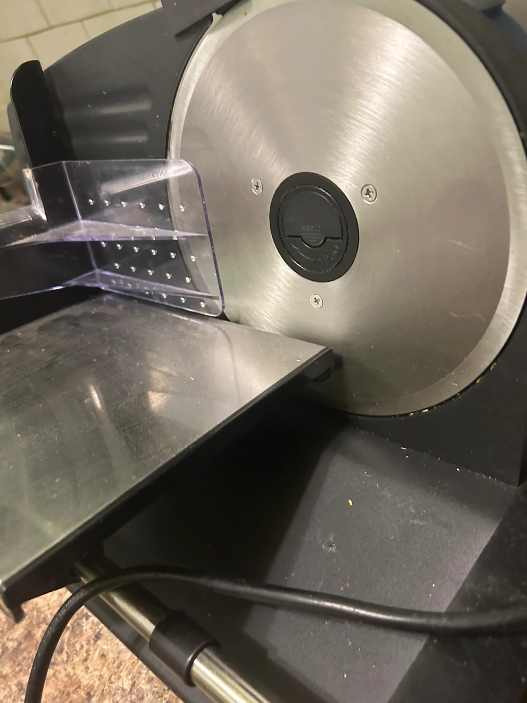Classic meat slicer