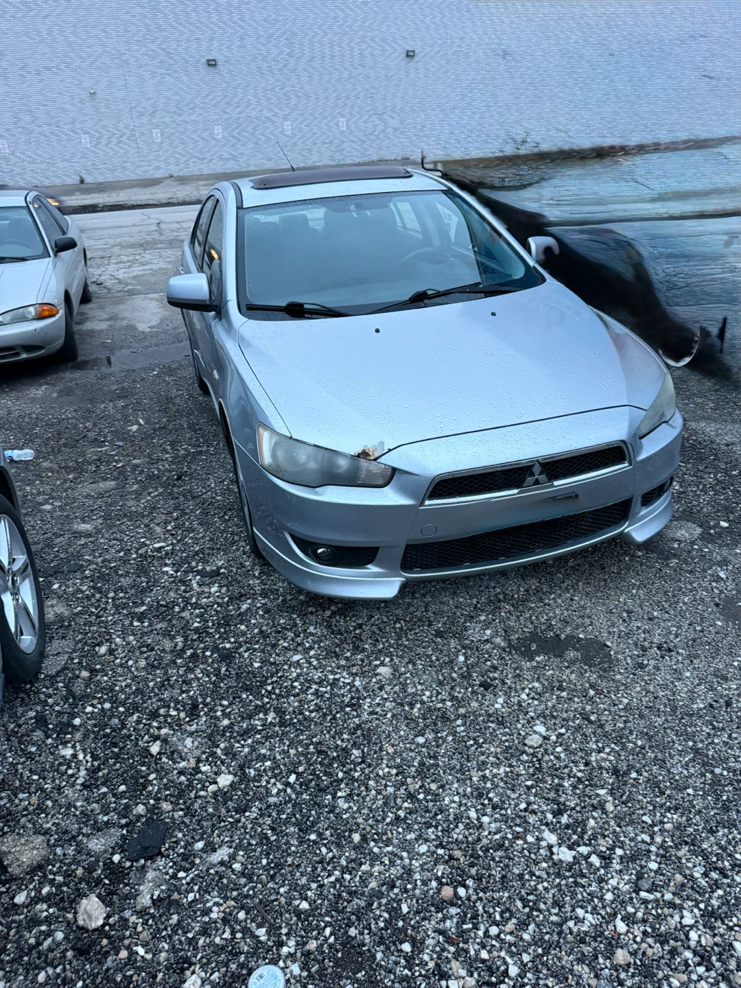 2009 Silver Mitsubishi Lancer