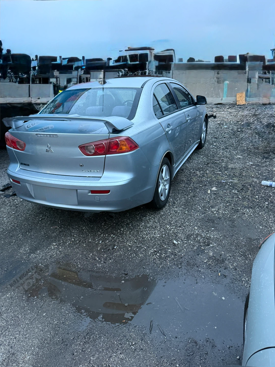 2009 Silver Mitsubishi Lancer - photo 3
