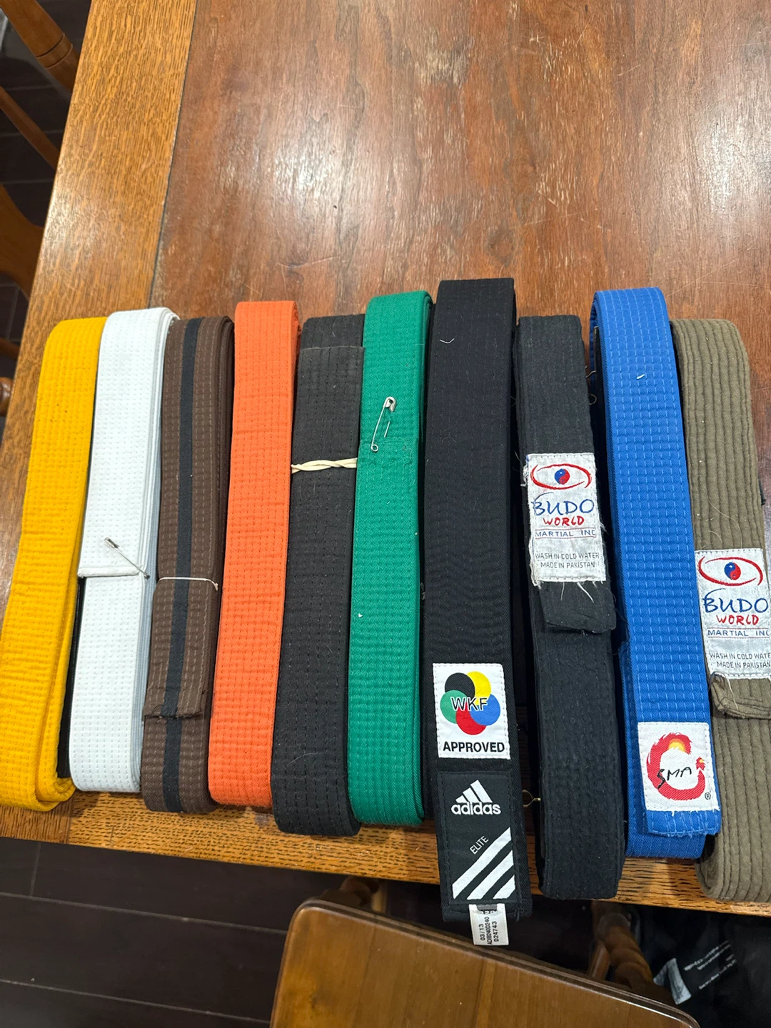 Assorted Martial Arts Belts - photo 3