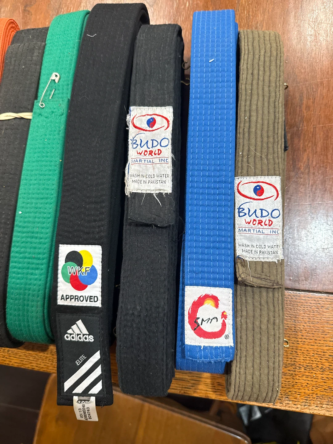 Assorted Martial Arts Belts - photo 4