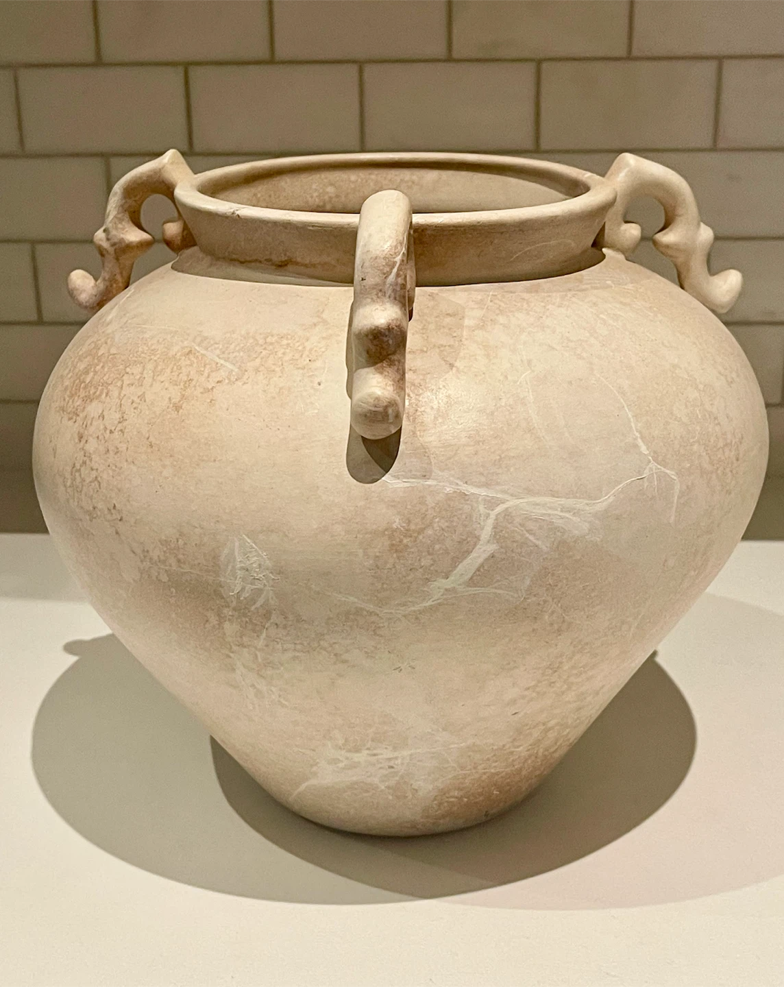 Guy De Pelleau Ceramic Urn